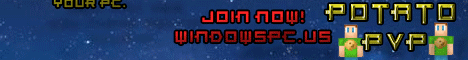 PotatoPvP - Faction Server - 1.7.10 - MCMMO PotatoPvP - Faction Server - 1.7.10 - MCMMO