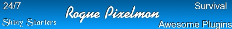 Rogue Pixelmon * SHINY STARTERS* {3.3.3} Rogue Pixelmon * SHINY STARTERS* {3.3.3}