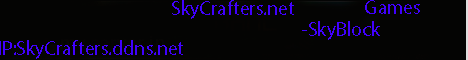 SkyCrafters-SkyBlock SkyCrafters-SkyBlock