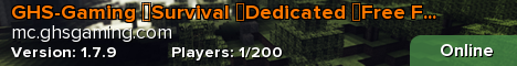 GHS-Gaming ModSauce Server (1.0.0.5) GHS-Gaming ModSauce Server (1.0.0.5)