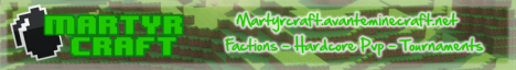 MartyrCraft | 1.2.5 | Factions PvP | Hardcore | Tournaments | New Map