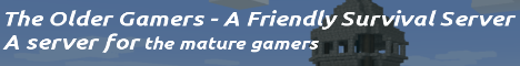 The Older Gamers – A Friendly Survival Server 1.8 The Older Gamers – A Friendly Survival Server 1.8