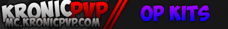 [1.7 / 1.8]Kronic PvP Factions Server || CTF || MobArena || Hungergames