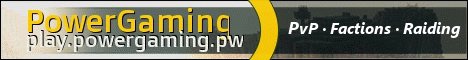 PowerGaming Network Factions and Towny Apoclips Servers PowerGaming Network Factions and Towny Apoclips Servers
