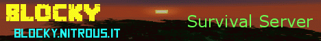 BLOCKY Survival Minecraft Server