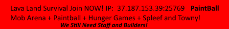 Lava Land Games Server