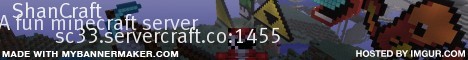 Shancraft needs players Shancraft needs players