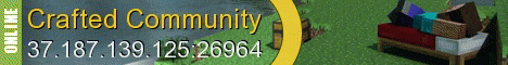 CraftedCommunity - Vanilla SMP / Whitelist. Application Required! CraftedCommunity - Vanilla SMP / Whitelist. Application Required!