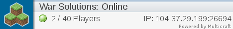 War Solutions: ONLINE War Solutions: ONLINE