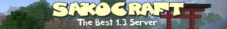 SaikoCraft **THE BEST** [No Lag] [24/7] [Pirate Battle Royale] [Spleef] [Fun Stuff]