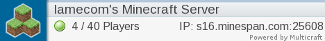 NodeCraft 24/7 Minecraft Server! NodeCraft 24/7 Minecraft Server!