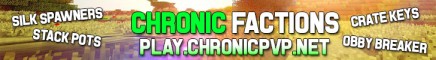 Chronic Factions Minecraft Server