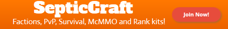 SepticCraft -[Factions][PvP][mcMMO][24/7]