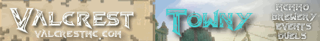 ➣ ➣ ➣ ➣ ♛ Valcrest ♛ | MCMMO | Fun + Competitive Towny Server | 70+ Play-To-Win Ranks ➣ ➣ ➣ ➣ ♛ Valcrest ♛ | MCMMO | Fun + Competitive Towny Server | 70+ Play-To-Win Ranks