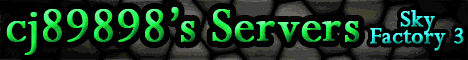 cj89898's Sky Factory 3 Server cj89898's Sky Factory 3 Server