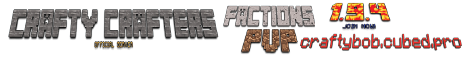 CraftyCrafters Official Server CraftyCrafters Official Server