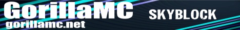 NEW | GorillaMC | SkyBlock NEW | GorillaMC | SkyBlock