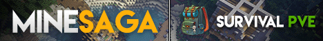 MineSaga | Survival PvE ~ Custom Items, Loot, Enchants | Economy | McMMO | Jobs | Super Friendly! | Discord MineSaga | Survival PvE ~ Custom Items, Loot, Enchants | Economy | McMMO | Jobs | Super Friendly! | Discord