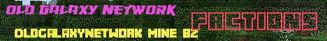 The Old Galaxy Network Minecraft Server