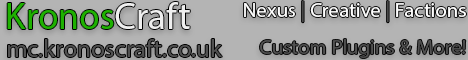 KronosCraft Custom Network KronosCraft Custom Network