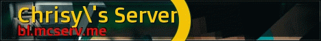 Chrisy's First Server Chrisy's First Server