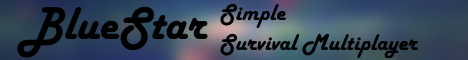 BlueStar Survival - SMP BlueStar Survival - SMP