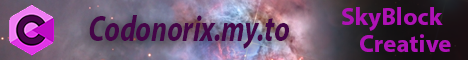 Codonorix ✸ SKYBLOCK AND CREATIVE ✸ Codonorix ✸ SKYBLOCK AND CREATIVE ✸