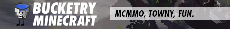 BucketryMC 1.12 ★ Towny ★ Economy ★ McMMO ★ Jobs BucketryMC 1.12 ★ Towny ★ Economy ★ McMMO ★ Jobs
