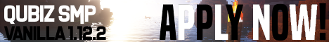 Qubix Whitelisted Vanilla SMP - Apply Now! Qubix Whitelisted Vanilla SMP - Apply Now!