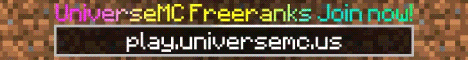 |UniverseMC| FACTIONS | SKYBLOCK | NEED STAFF |UniverseMC| FACTIONS | SKYBLOCK | NEED STAFF