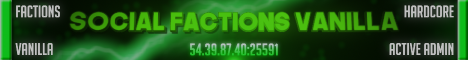 Social's Vanilla Factions Social's Vanilla Factions