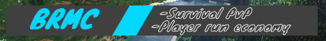 BRMC Survival PvP [Stock Market, Auctions, Player Shops!]