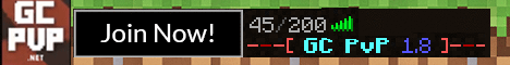GCPVP - Grind, PvP, Repeat! GCPVP - Grind, PvP, Repeat!