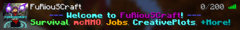 FuRiouSCraft - 26.2 - Survival - Optional PvP - Grief Protection - Player Shops - + More!