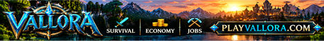Vallora | Survival • Economy • Jobs • Towns • Quests