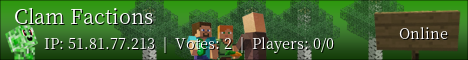 Clam Factions Clam Factions