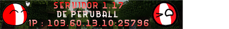 SERVIDOR DE PERUBALL 1.17 SERVIDOR DE PERUBALL 1.17