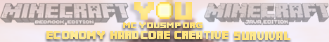 YouSMP 1.17.1 Bedrock & Java - survival Economy , Hardcore , Creative YouSMP 1.17.1 Bedrock & Java - survival Economy , Hardcore , Creative