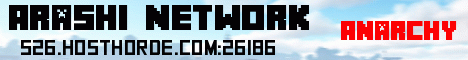 Arashi Network Minecraft Server