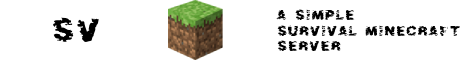 SV - a simple 1.20.2 survival server - friendly small community