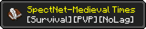 SpectNet [Survival] [PVP] [PVE] Great Staff--Fun plugins--Different Ranks--NoLag--Essentials--Great Spawn