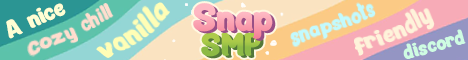 SnapSMP.org | 100% Vanilla Snapshot Survival
