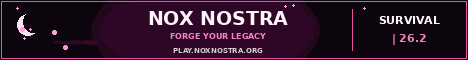 Nox Nostra | Survival • Skills • Economy | Java & Bedrock
