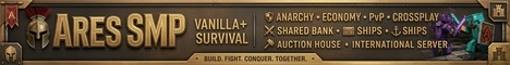 ARES SMP — VANILLA+ ANARCHY WITHOUT THE SAFETY NET.