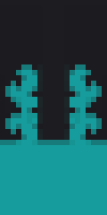 Warped forest) twisted vines banner