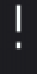Black Exclamation Point Minecraft Banner