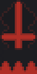 Inverted Cross Minecraft Banner