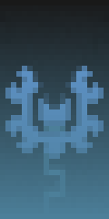 Ice Bat Minecraft Banner