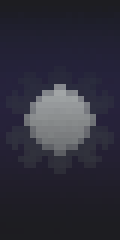 Minecraft Banner Full Moon