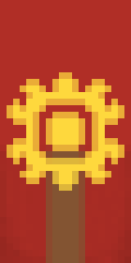 Minecraft flower Banner